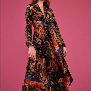 COPY - Farm Rio Macaw Island Maxi Dress - Small - NWT